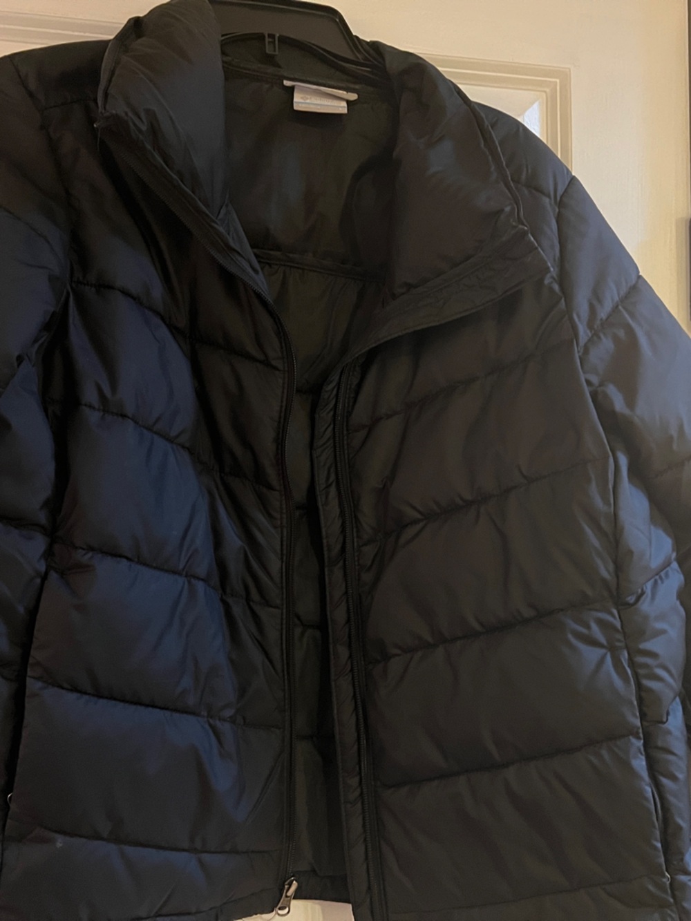 Columbia Women's Black Quilted Puffer Coat - Lightweight Warm Insulation